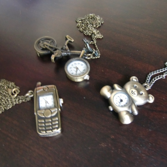 3 Necklace Watches - Picture 2 of 2